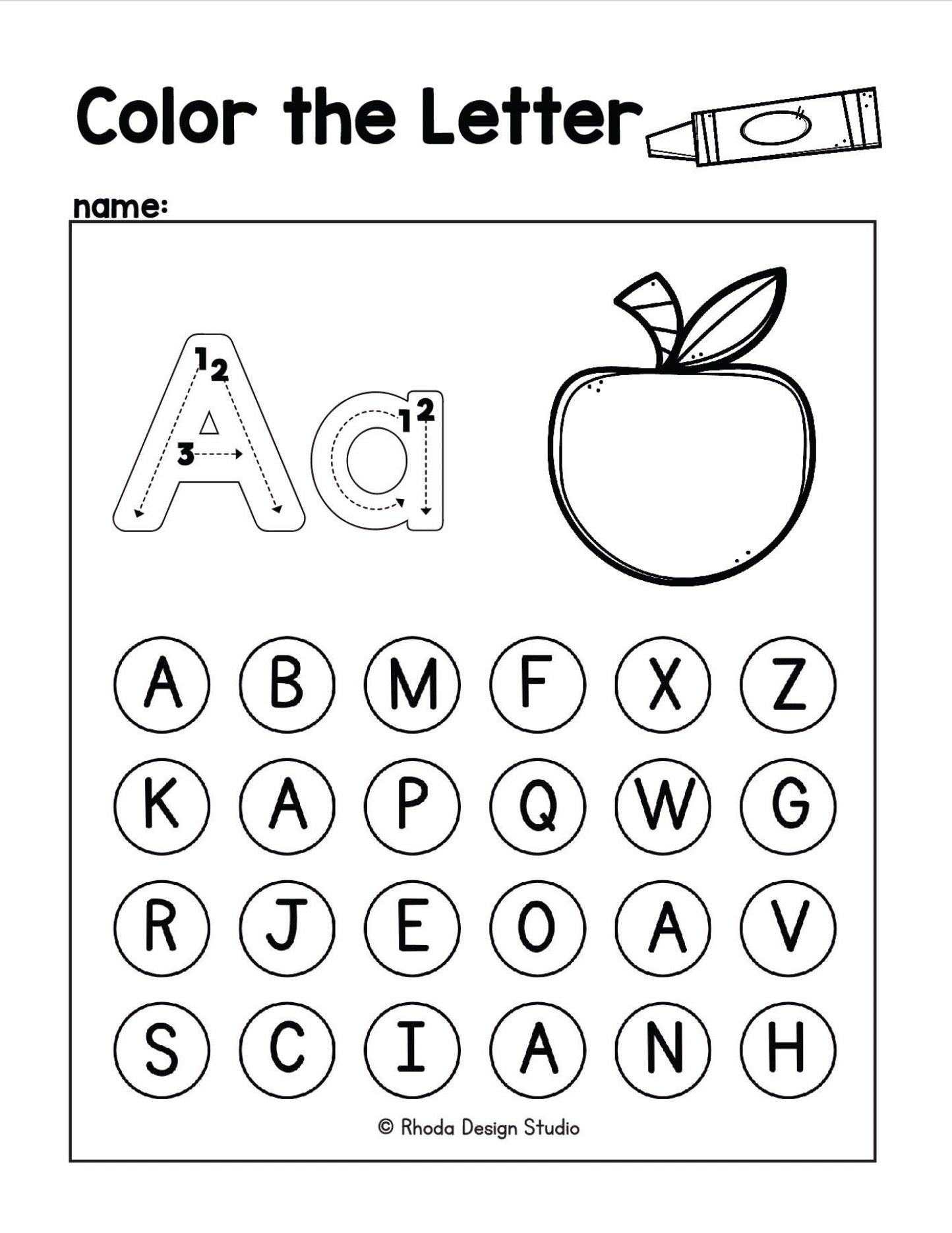 ABC Letter Practice