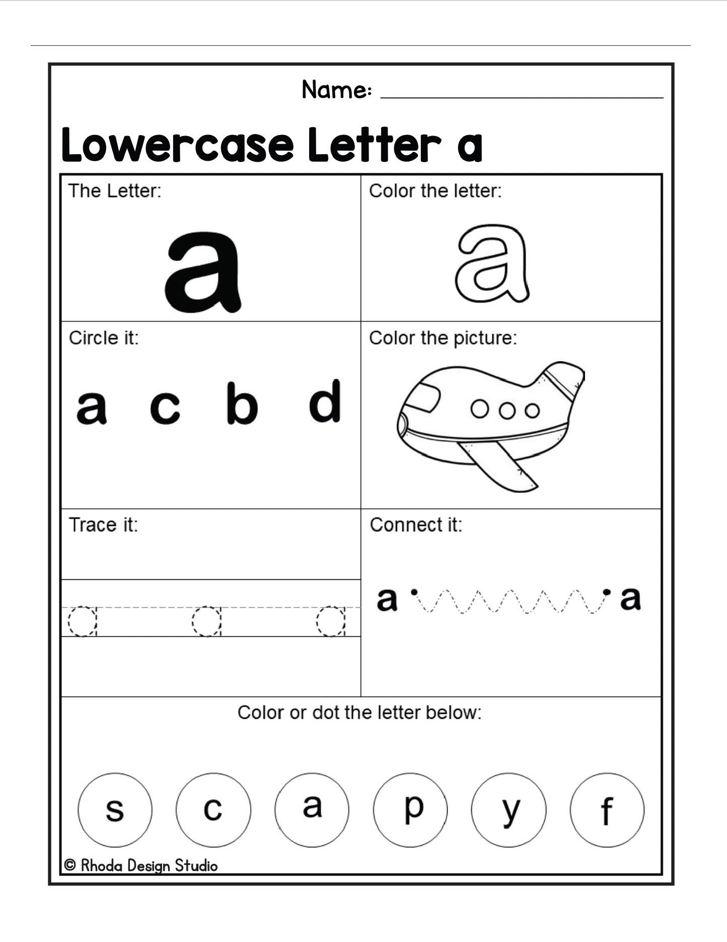 ABC Letter Practice