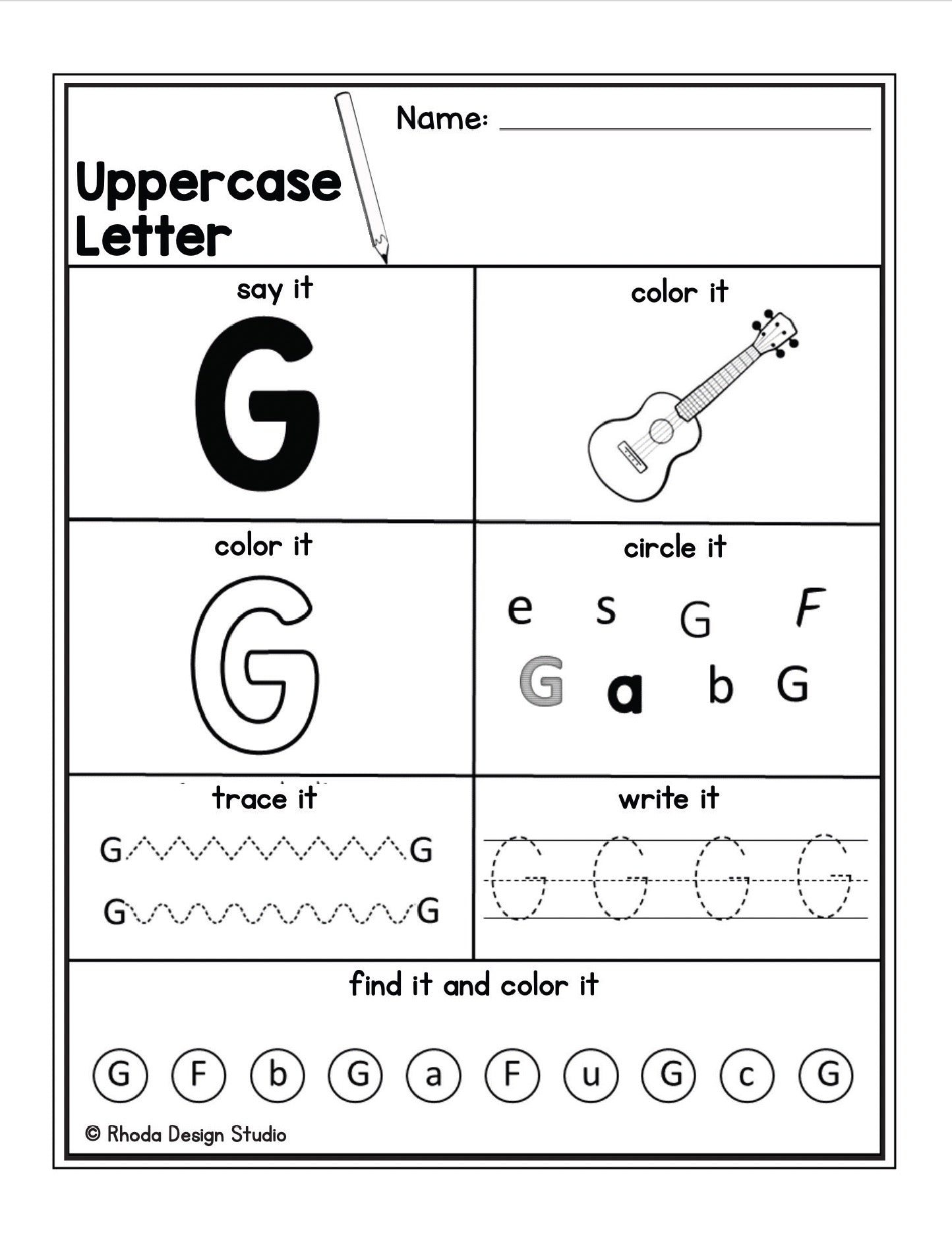 ABC Letter Practice