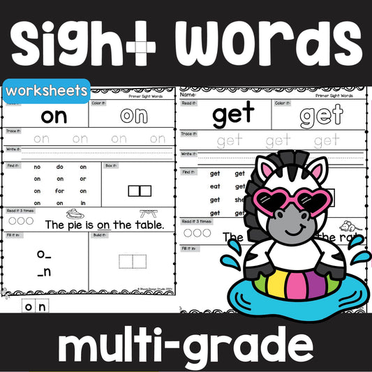 Sight Word Practice