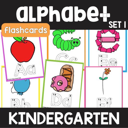 Mnemonic Alphabet Flash Cards