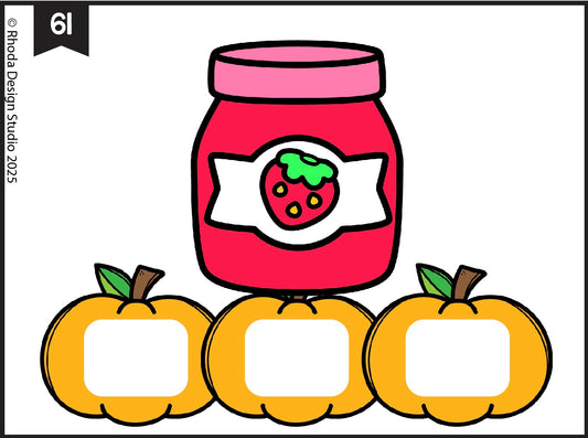 October Writing CVC Words