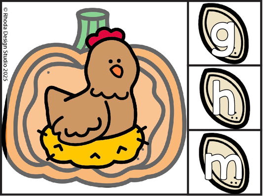 October Beginning Sounds