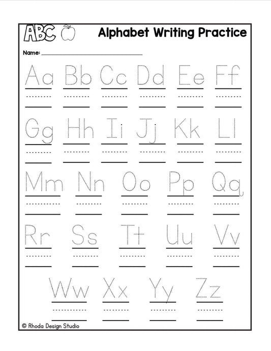 ABC Letter Practice