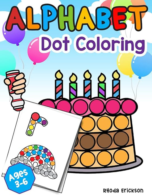 Alphabet Dot Coloring