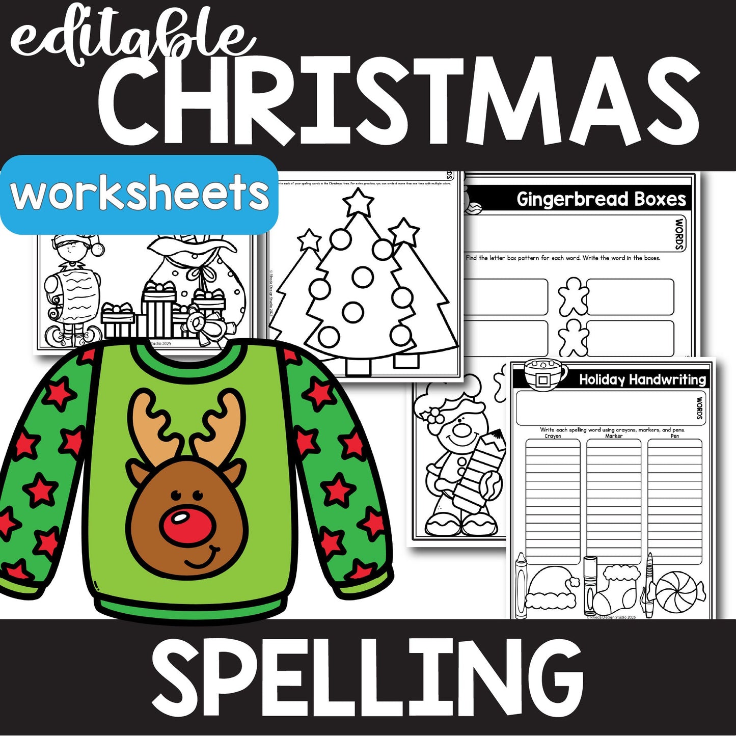 BUNDLE: Editable Spelling Lists