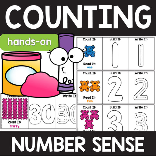 Count it, Read it, Build It, Write, It: Number Sense