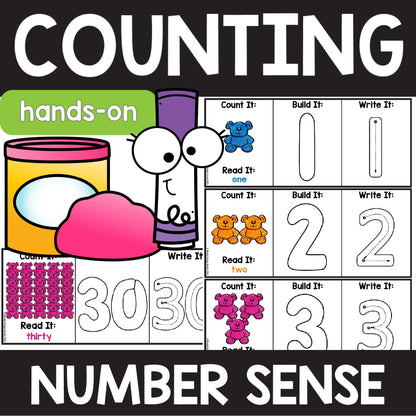 Count it, Read it, Build It, Write, It: Number Sense