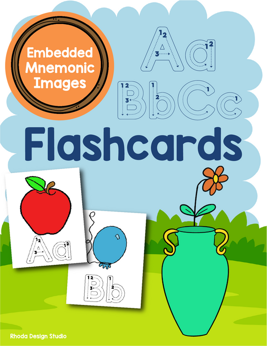 ABC Writing Flashcards