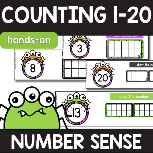 October Make the Number 1-20