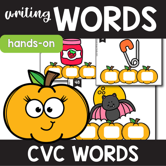 October Writing CVC Words